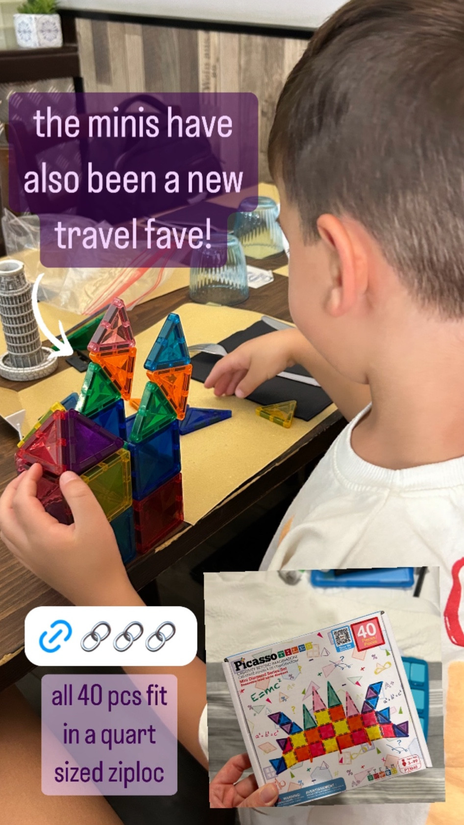 new fave toy for on the go! these mini picasso tiles check all our travel boxes - mess free + easy to carry! travel must have//travel with kids//gifs for kids//mess free toys 

#LTKKids #LTKTravel