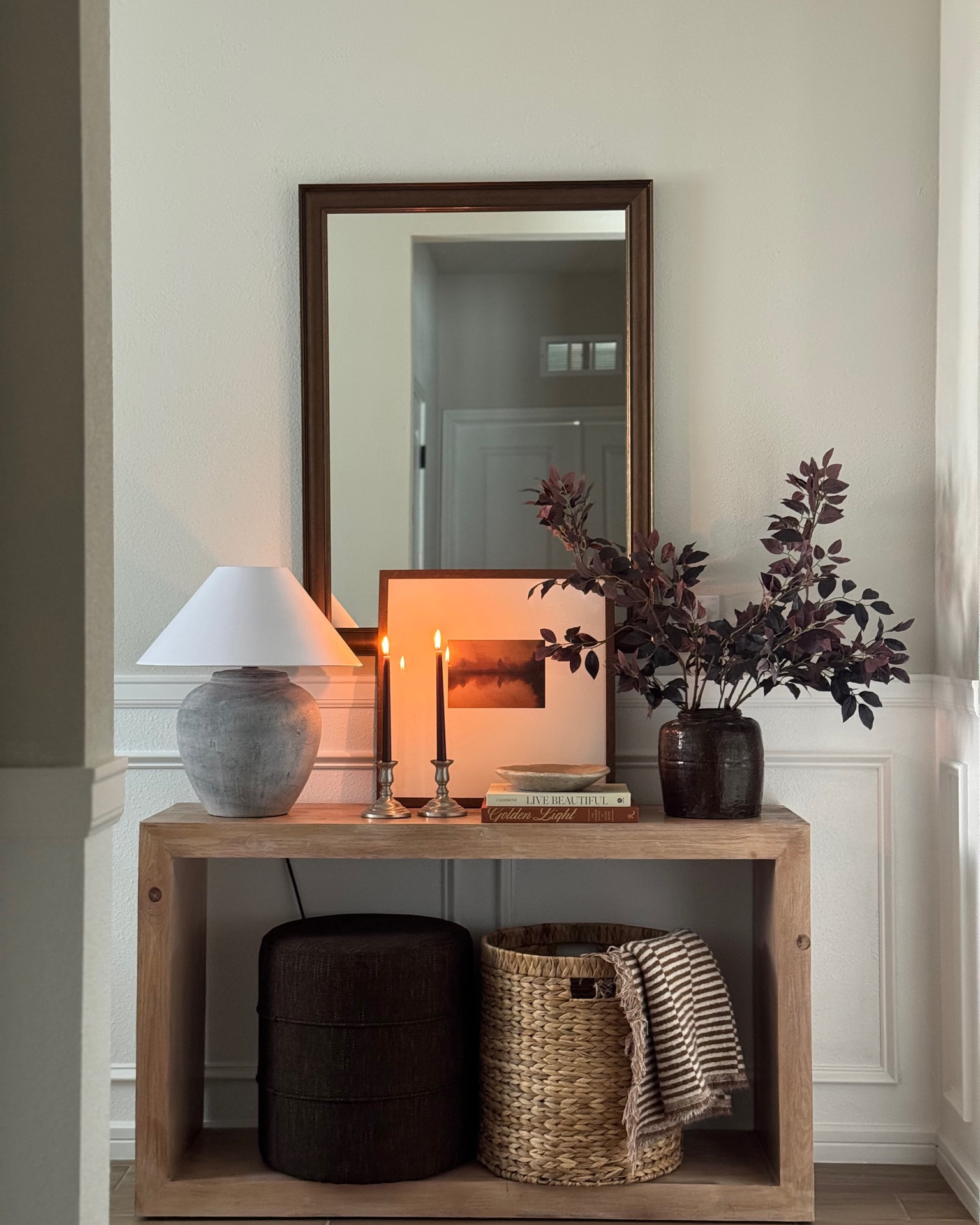 Fall entryway styling 

#falldecor #fallhome #entryway

#LTKSeasonal #LTKHome