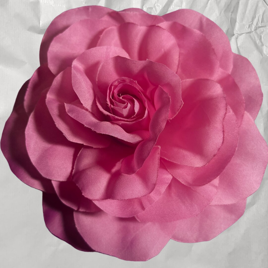 Magnetic Hold Flower Pin Light Pink Petal Rose Fabric Flower Pin Flower Brooch Pinless Posies - E... | Etsy (US)