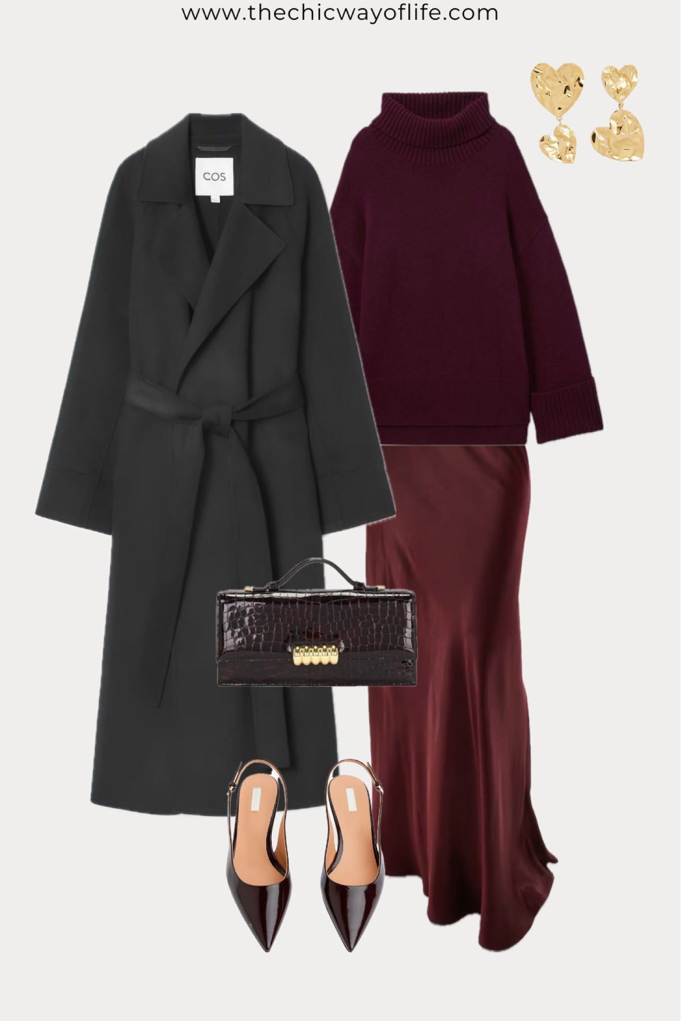 Satin skirt style for winter occasions

#LTKwinter #LTKpartywear #LTKeurope