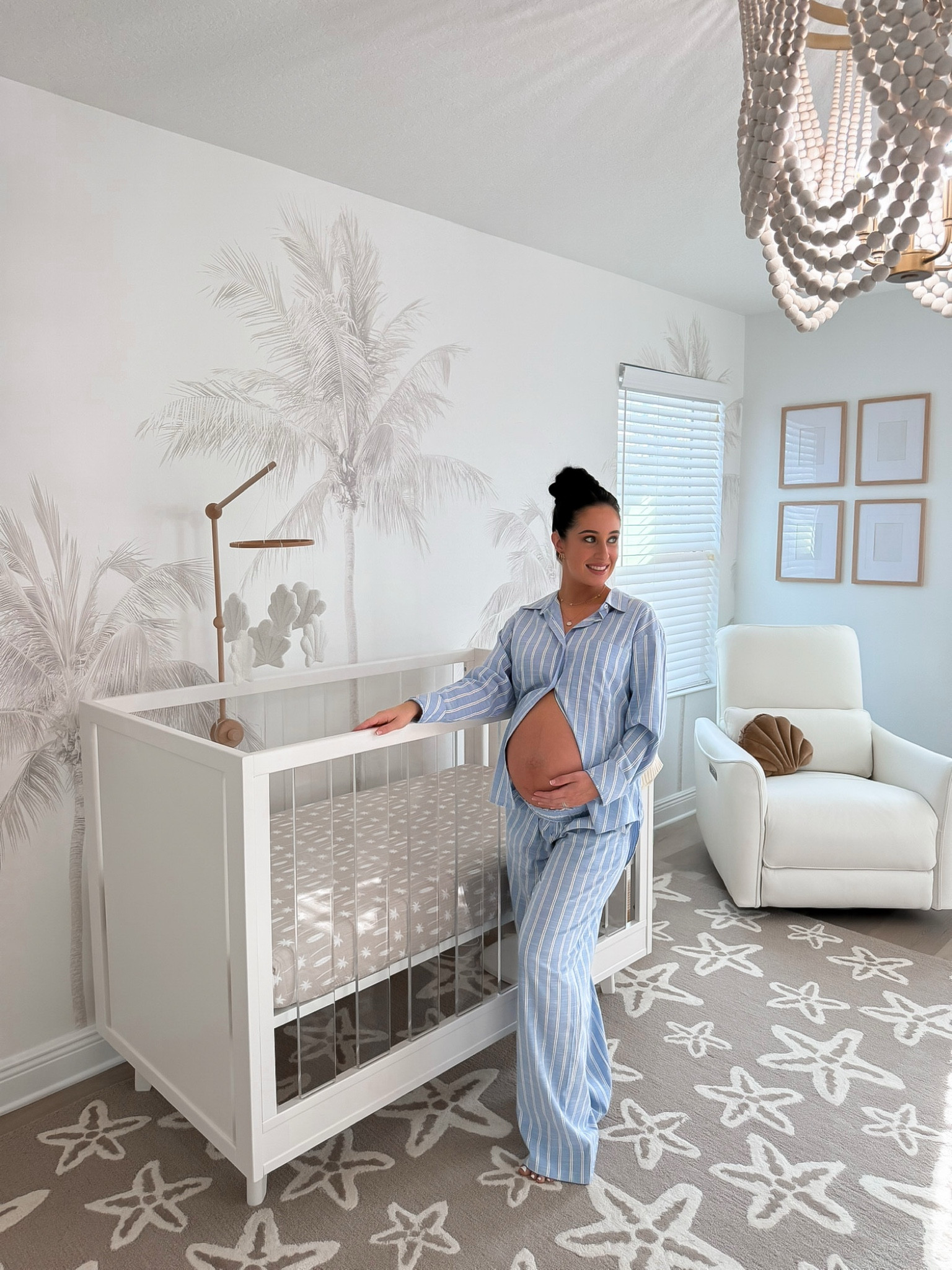 Such nice quality pj’s! I’m wearing a size XS, but they definitely  run big. 

#LTKFindsUnder50 #LTKBaby #LTKBump