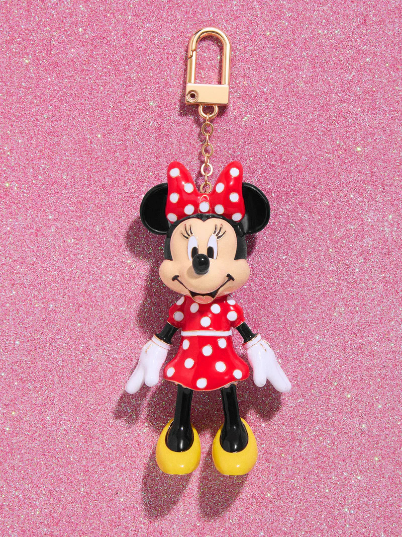 Disney Minnie Mouse Enamel Bag Charm - Minnie Mouse | BaubleBar (US)