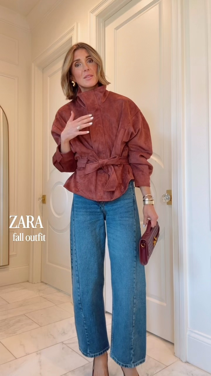 New at @Zara! Love this suede jacket under $100

#LTKootd #LTKSeasonal