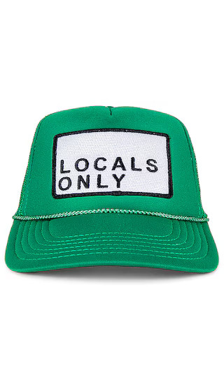 Locals Only Hat in Green | Revolve Clothing (Global)