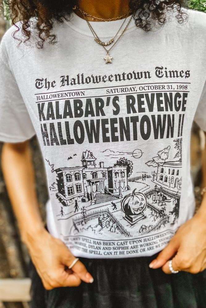 Halloweentown News Tee - Kalabar's Revenge | Girl Tribe Co.