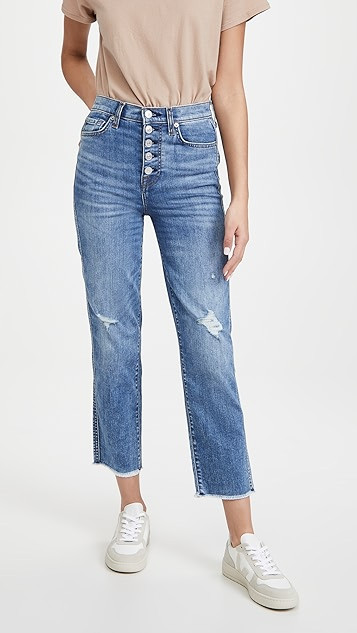 Cropped Straight Leg Jeans | Shopbop