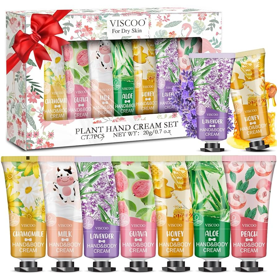 7 Pack Hand Cream Gifts Set for Women,Hand Lotion for Birthday Gifts for Women Teengirls, Bridesm... | Amazon (US)