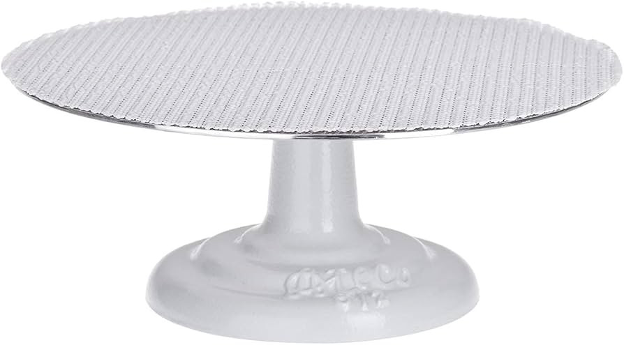 Ateco Revolving Cake Decorating Stand, Aluminum Turntable and Cast Iron Base with Non-Slip Pad, 1... | Amazon (US)