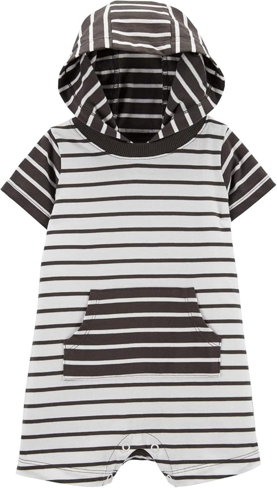 Carter's Baby Boys' One Piece Short Sleeve Romper | Amazon (US)