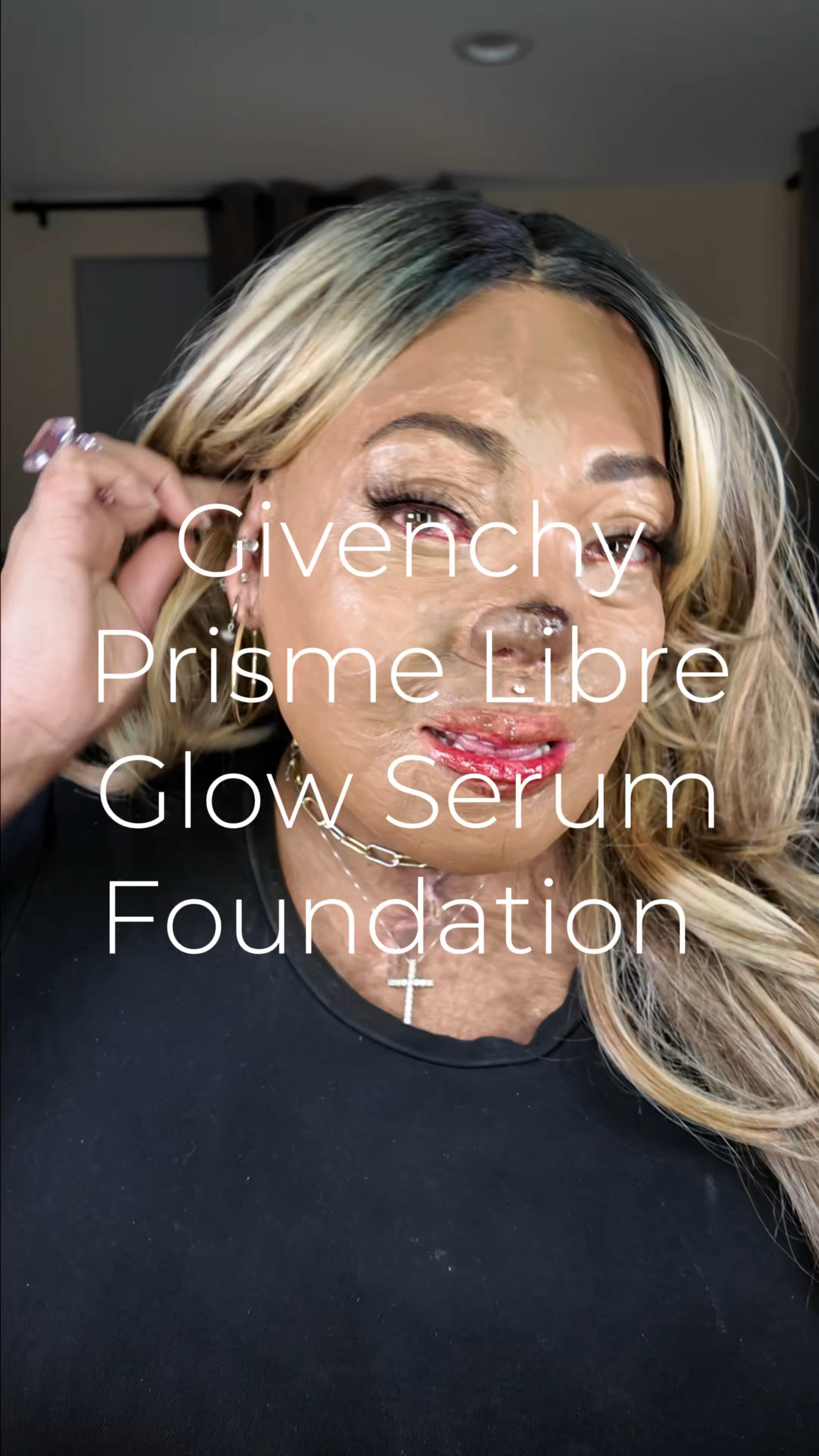 @Givenchy Prisme Libre Glow Serum Foundation will be available on the Sephora app 2/14 and in stores 2/28. Everything else is tagged below👇🏽

The shade I’m wearing is 5.5 C🦋

Huda Beauty Ube easy bake setting powder surprised me - it’s so gorgeous!!!

pound cake lip oil, skin care, Armani, moisturizer, blurring foundation 

#LTKBeauty #LTKWatchNow #LTKOver40