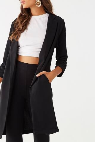 Longline Shirred Blazer | Forever 21 (US)