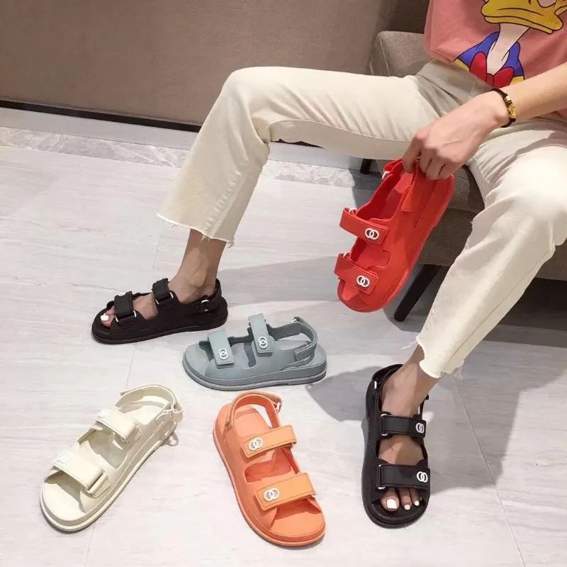 Sandals Comemore Hook&Loop Slingback Platform Dad Shoes Women Summer Beach Buckle Strap Soft Chun... | DHGate