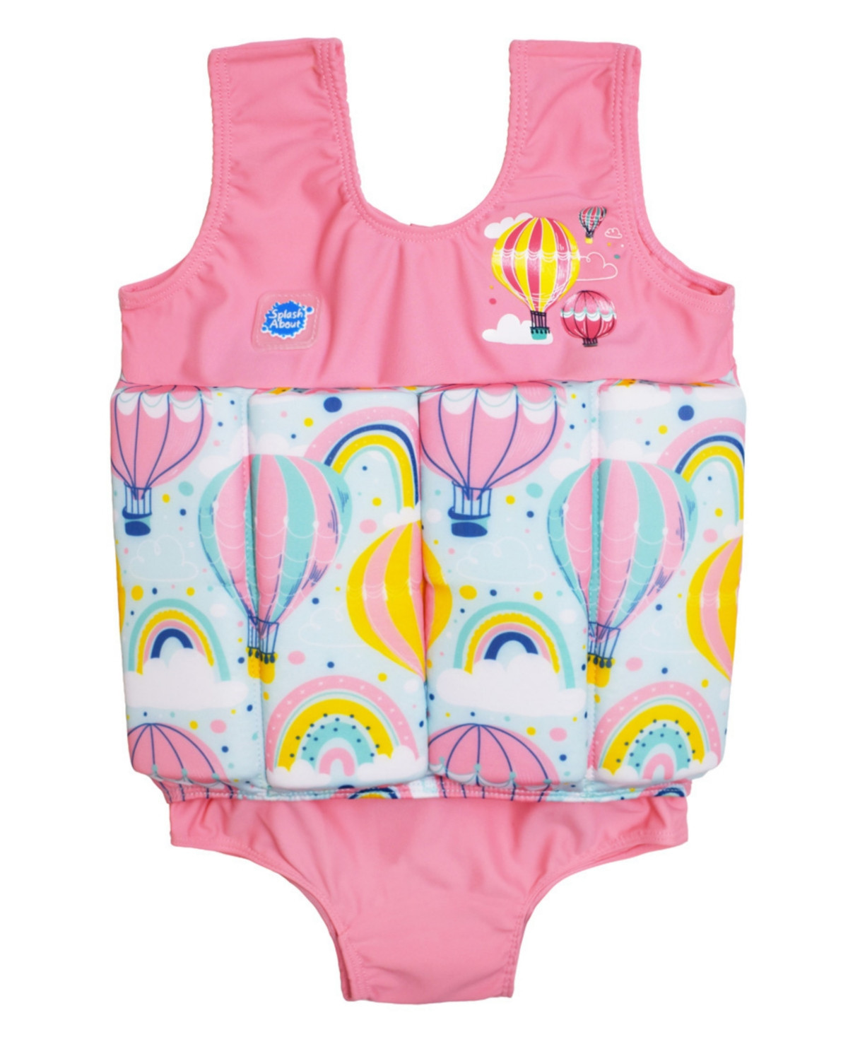 Splash About Toddler Girls Learn to Swim Floatsuit - Over the Rainbow | Macy's