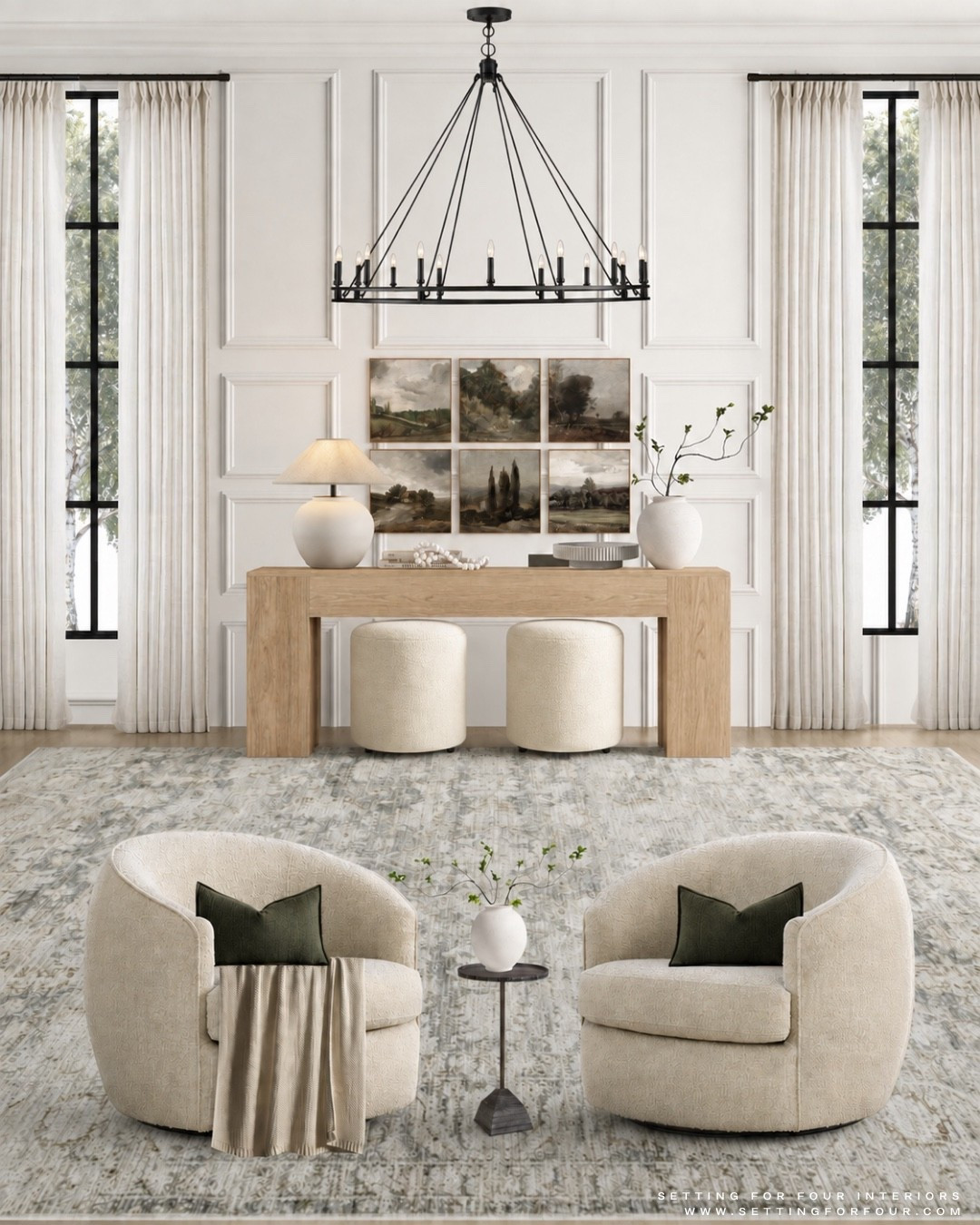 Labor day sales on this neutral and cozy living room. Great room, living room chandelier, entryway, pillows, vase, console table decor, bowl, home decor, console table decor, white oak, swivel chairs, ottoman pouf, wood, marble, Loloi area rug, wall art, end table, table lamp, Pottery Barn style, Crate & Barrel style, Amazon home, green, beige and brown, aesthetic,

#LTKhome #LTKsale #LTKfamily