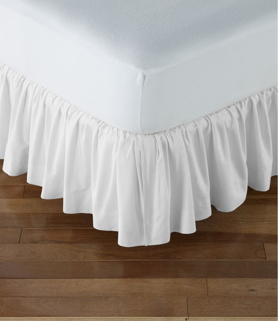 Gathered Cotton Bed Skirt | L.L. Bean