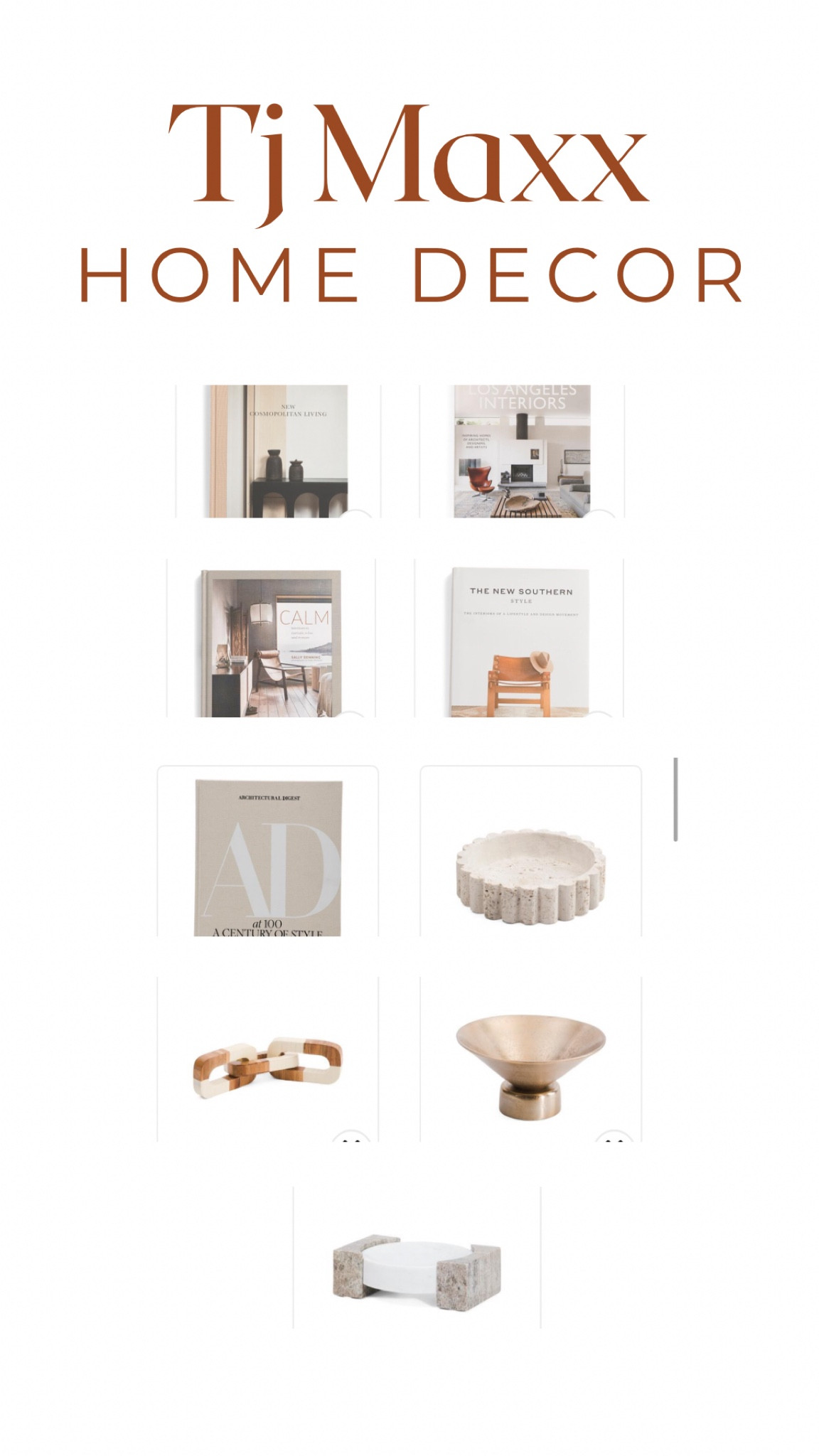 Recent TJ Maxx online finds that’s aren’t seasonal 