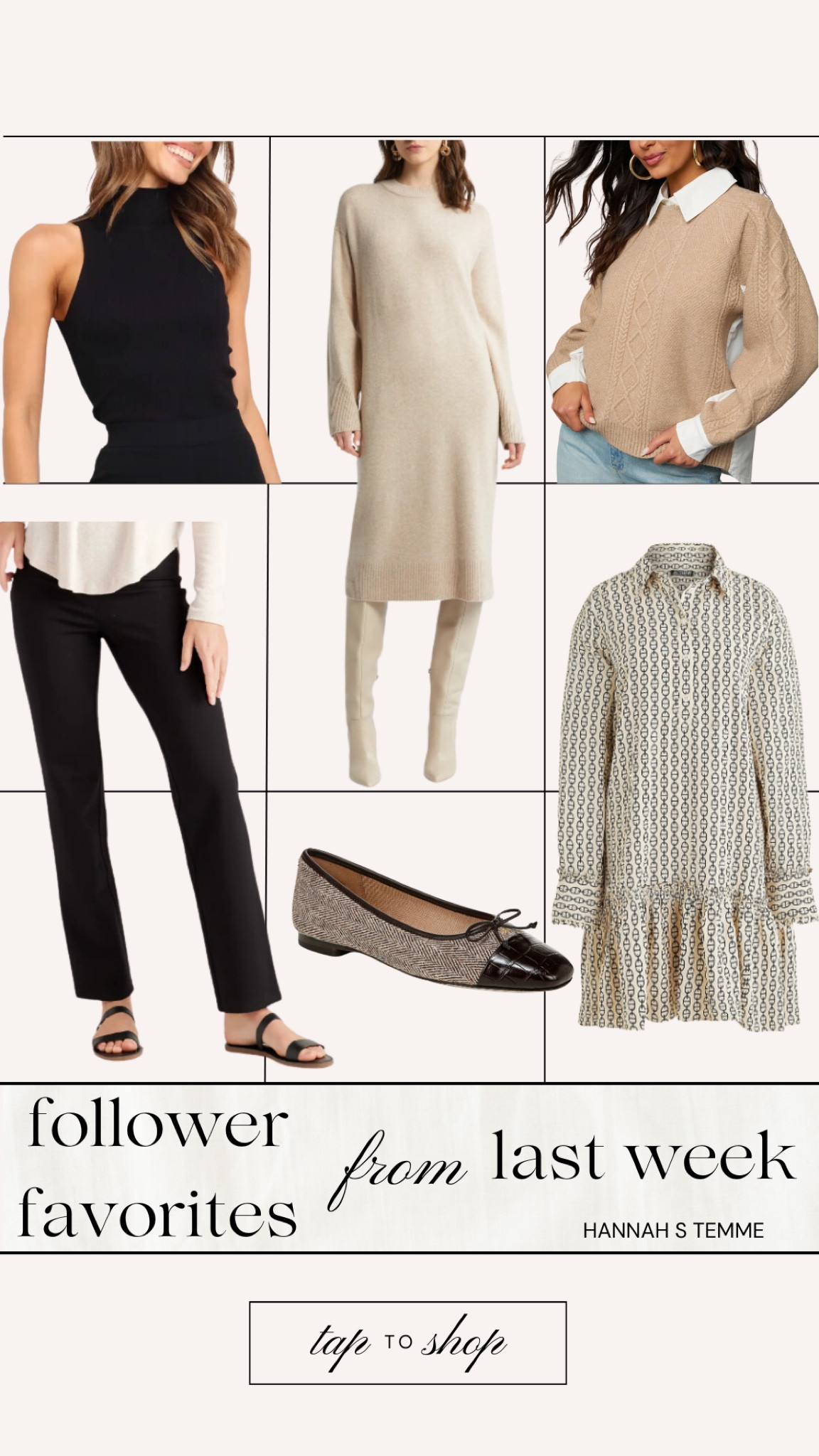 Your most loved pieces from last week! 🤍

#LTKSeasonal #LTKWorkwear #LTKStyleTip