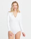 Suit Yourself Long Sleeve Thong Bodysuit | Spanx