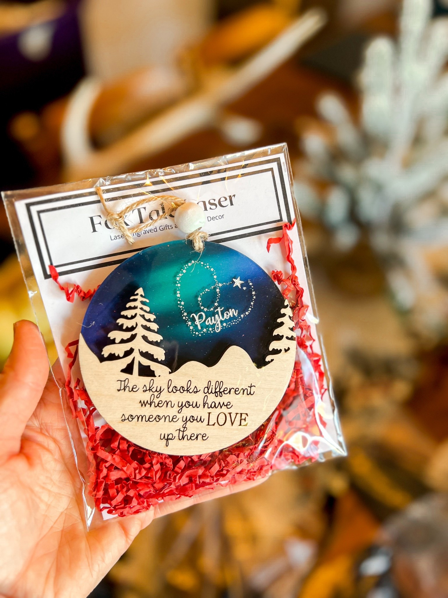 Our 10 year old son passed away last January. Every Christmas, we would get him a special ornament. This was our first Christmas without him and we wanted to keep that tradition going, even though it’s not the same at all.

This ornament is so special and beautiful and the shop owner was incredibly kind and compassionate.

If you know someone who is grieving the loss of a loved one, this would be a very thoughtful gift.

#bereavmentgift #lossmom #childloss 

#LTKGiftGuide #LTKFindsUnder50