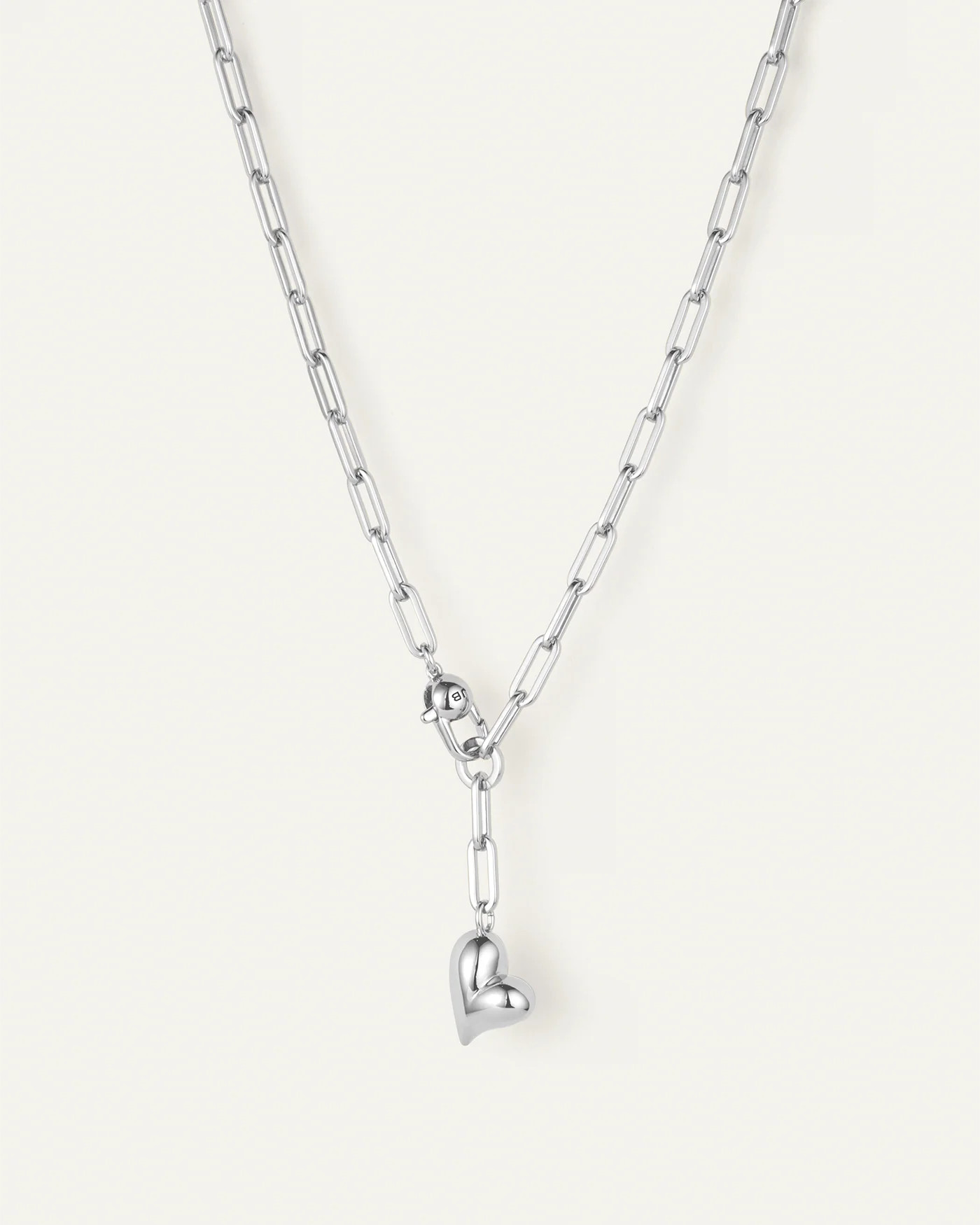 Puffy Heart Necklace | Jenny Bird (US)