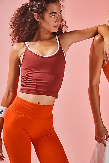 Good Karma Ruched Crop Tank | Free People (Global - UK&FR Excluded)