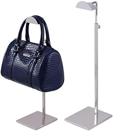 Greneric 2 Pack Metal Adjustable Handbag Display Stand Holder Hanging Bag Rack for Retail Store W... | Amazon (US)