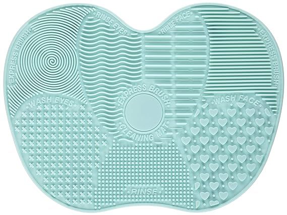 Ranphykx Silicon Makeup Brush Cleaning Mat Makeup Brush Cleaner Pad Cosmetic Brush Cleaning Mat P... | Amazon (US)