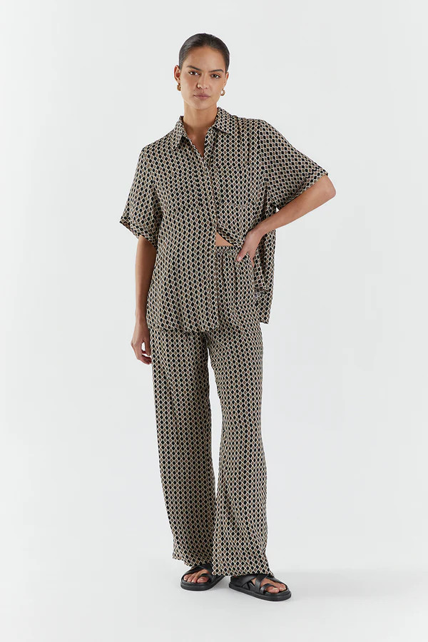 BROOKS GEO DRAWSTRING PANT | DISSH