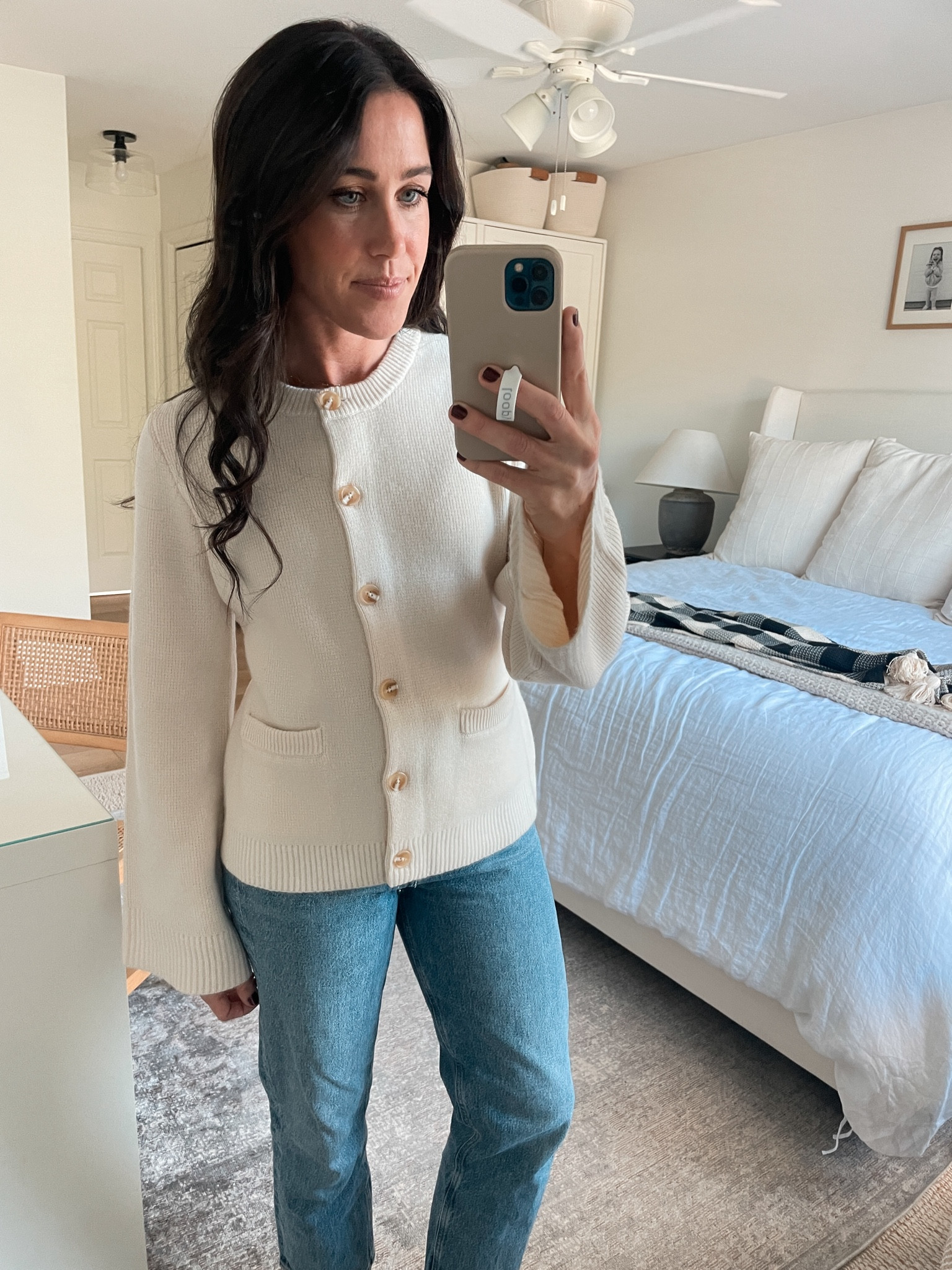 Quince Cashmere Cardigan
Wearing small

#LTKSeasonal #LTKStyleTip