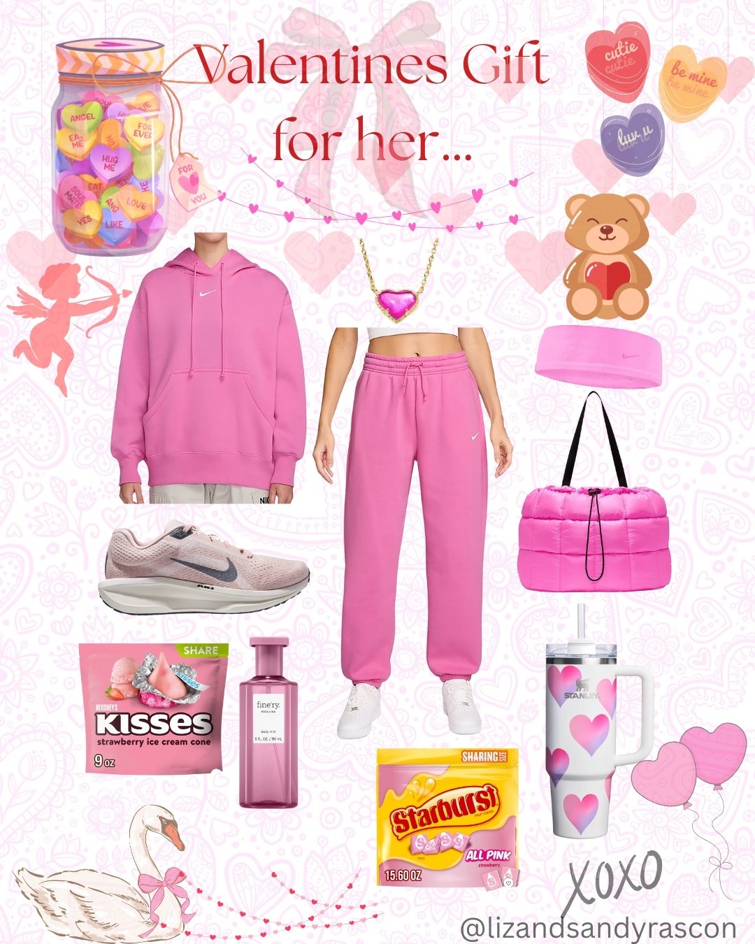 Valentines Gift for her. Teen daughters. Nike. Target. Kendra Scott. Stanley. Candy. Academy. Lounge set.Comfy set.

#LTKFindsUnder50 #LTKSeasonal #LTKFindsUnder100
