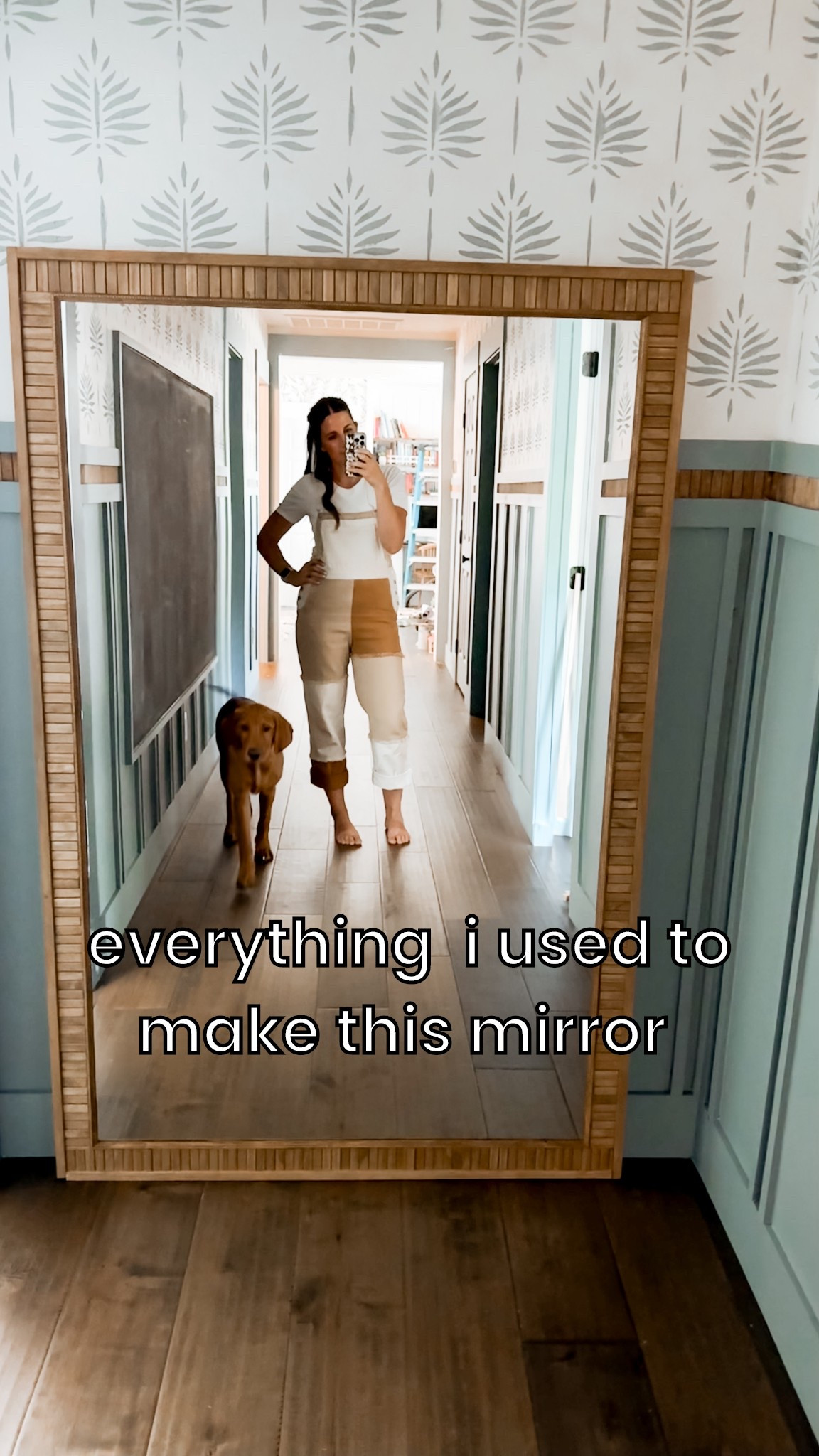 Everything you need for this huge mirror diy! 

#LTKFamily #LTKOver40 #LTKHome