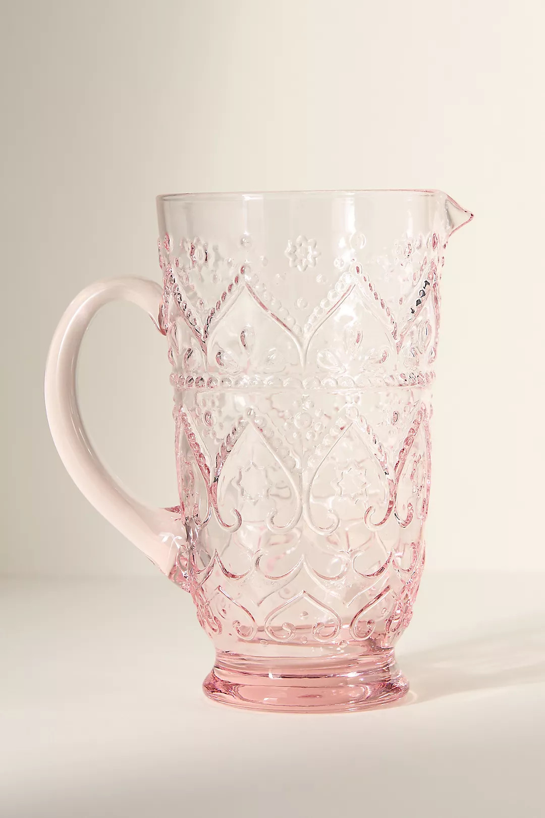 The Bombay Handblown Glass Pitcher | Anthropologie (US)