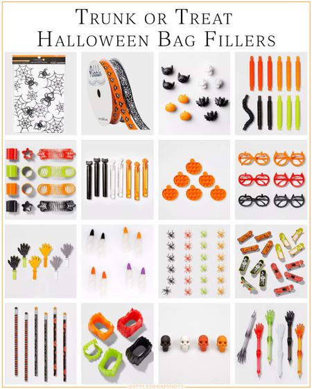 Kids trunk or treat bag fillers! Great affordable options & easy to split up to make goodie bags for the boys school 

#LTKparties #LTKkids #LTKHalloween