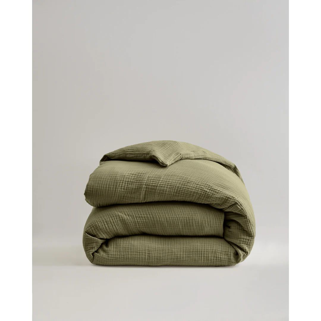 Organic Airy Gauze Duvet Cover | Quince