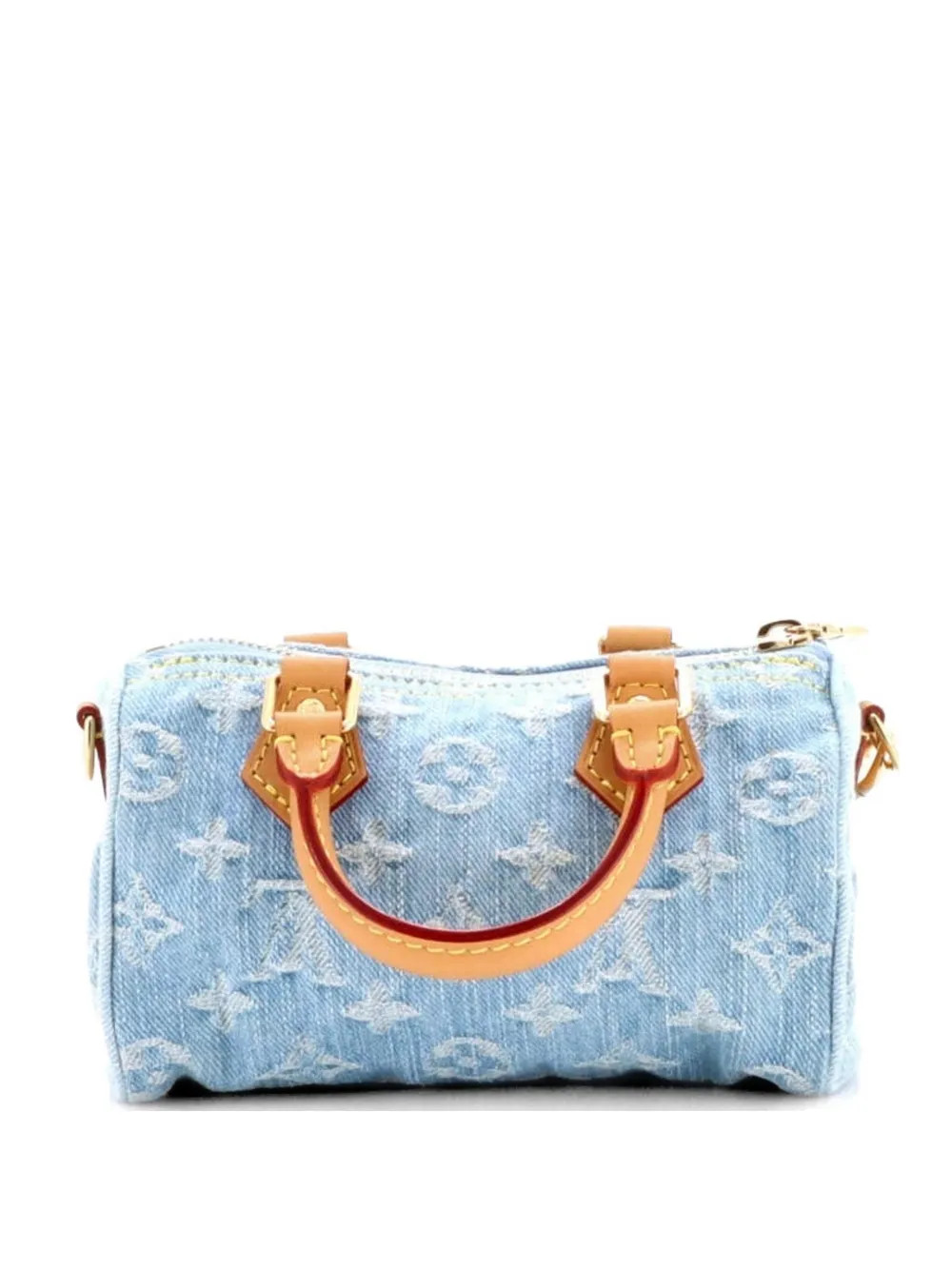 Speedy Bandouliere NM Bag Monogram Denim Sky Nano satchel | Farfetch Global