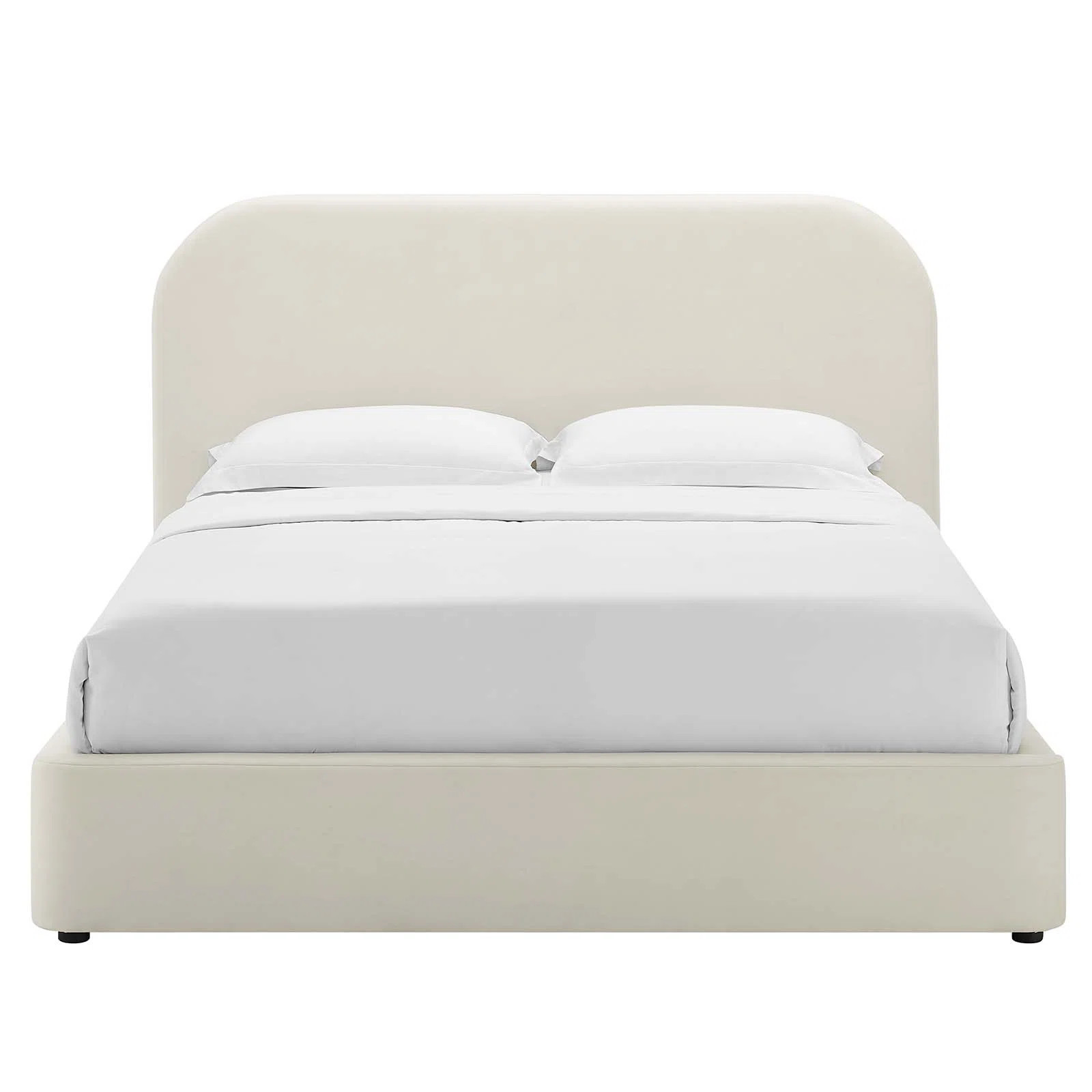 Modway Keynote Upholstered Fabric Curved Platform Bed & Reviews | Wayfair | Wayfair North America