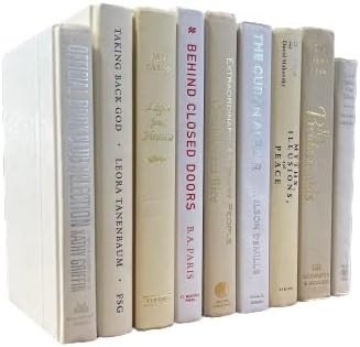 Real Books by Color for Office or Home Decor - Interior Design Wedding Display Photo Prop Staging... | Amazon (US)