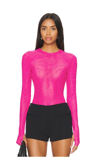 Kaylee Top in Glow Pink | Revolve Clothing (Global)