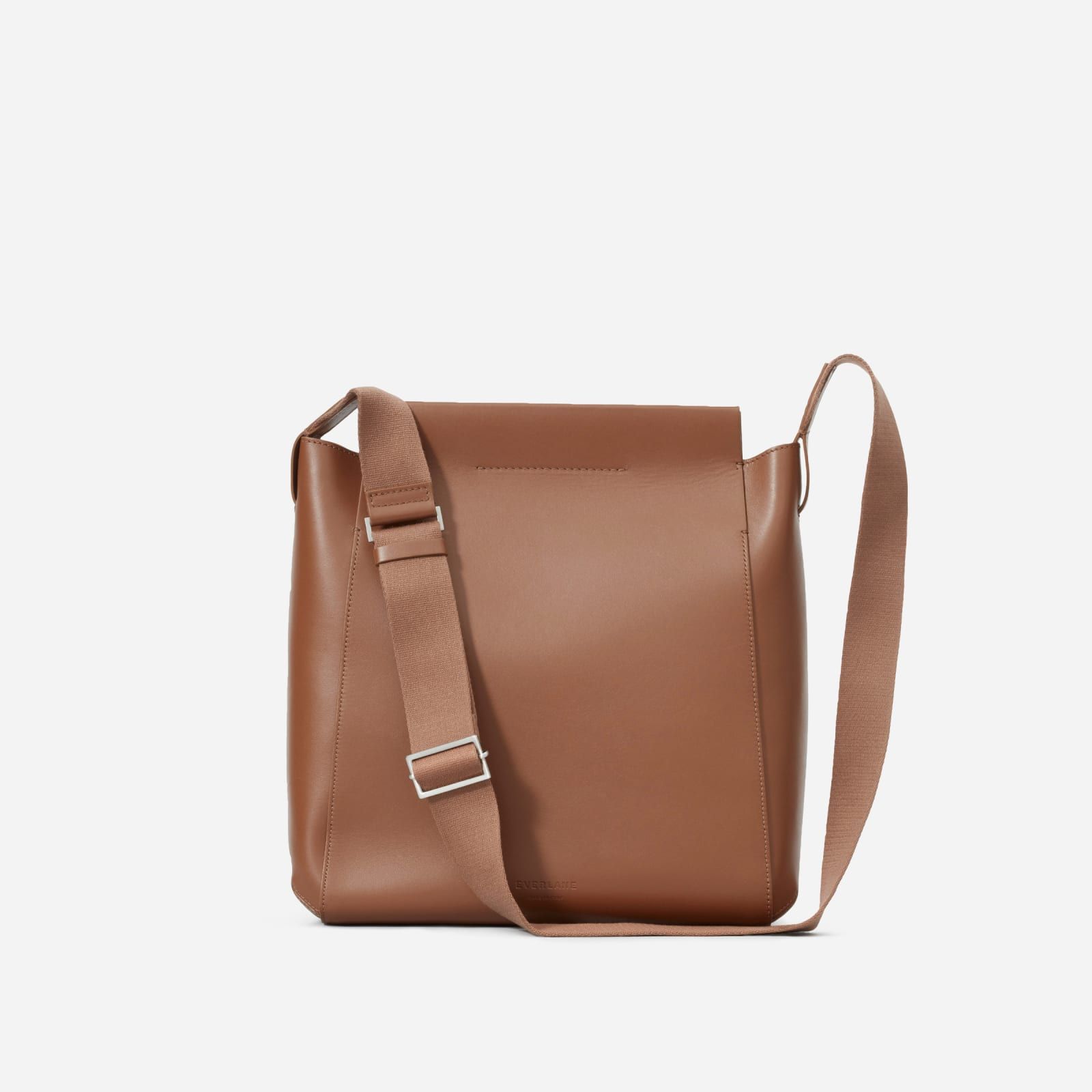 Women's Leather Messenger Bag by Everlane in Cognac | Everlane