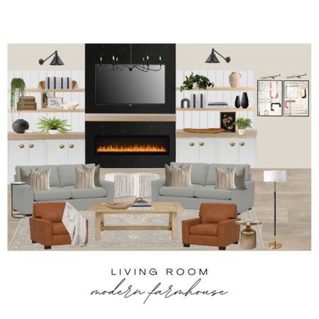Modern farmhouse living room

#LTKstyletip #LTKSeasonal #LTKhome