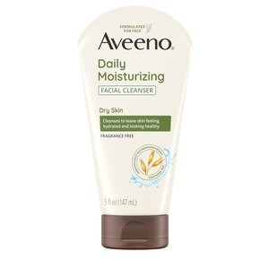Aveeno Daily Moisturizing Facial Cleanser with Soothing Oat, 5 OZ | CVS Health