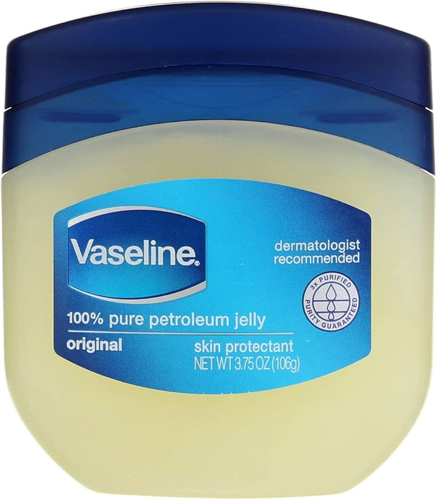 Vaseline Petroleum Original Healing Jelly Skin Protectant, 3.75 Oz (2 Pack) | Amazon (US)