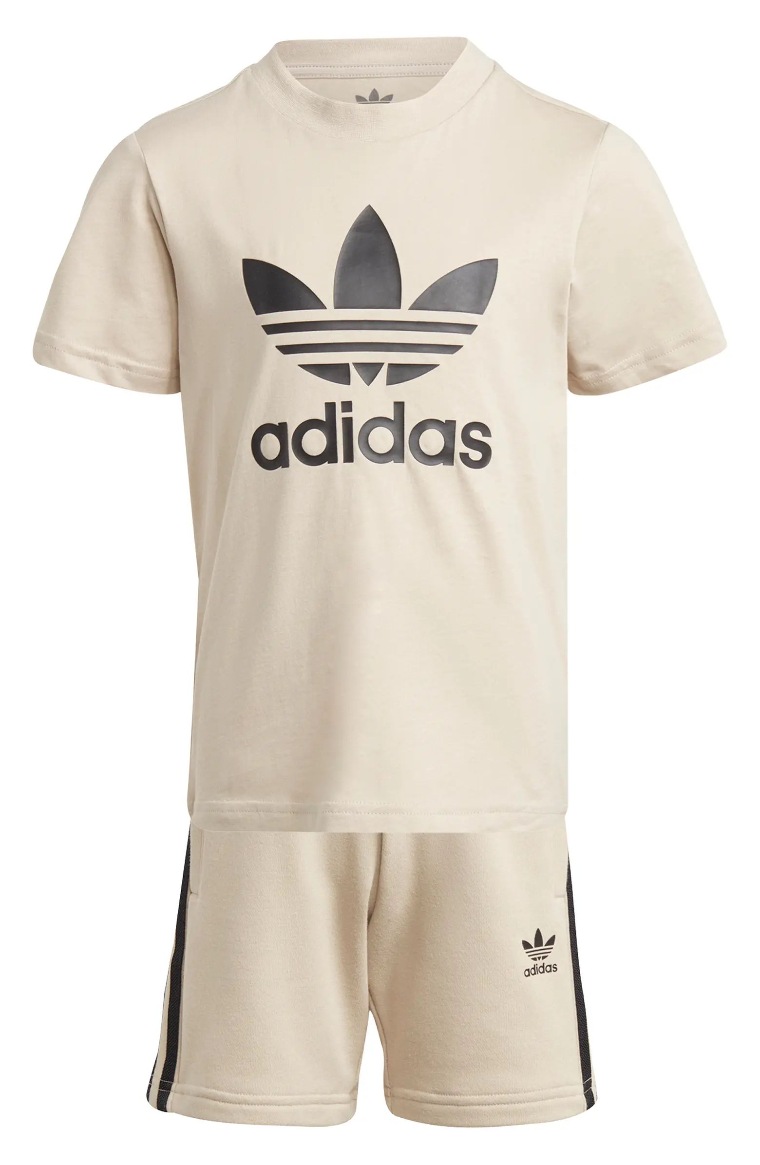 Kids' Adicolor Graphic T-Shirt & French Terry Shorts Set | Nordstrom