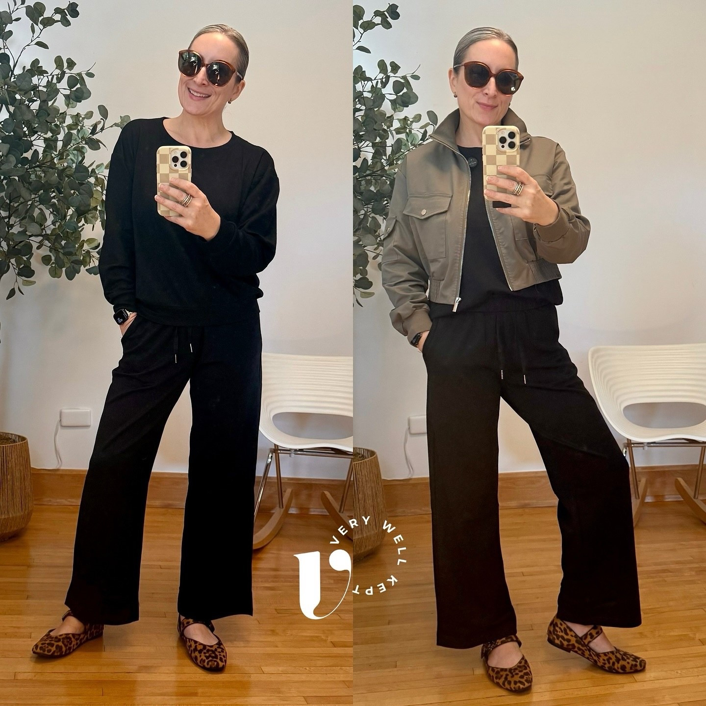 Sunday OOTD! 🕶️ Check out this chic travel / lounge set from Amazon. I’ve been wanting one of the AirEssentials-inspired sets, but they never seem to work out for me. This one is perfection and a bit thinner fabric - so soft, doesn’t wrinkle! I’m in a small and I have the waist rolled for 5’4.5. 

Comment LOUNGE for the link to this gem and the rest of my OOTD collection on Amazon. 

#sweatpants #travelset #amazonfashion #comfycasual #earnscommissions

#LTKootd #LTKTravel #LTKOver40