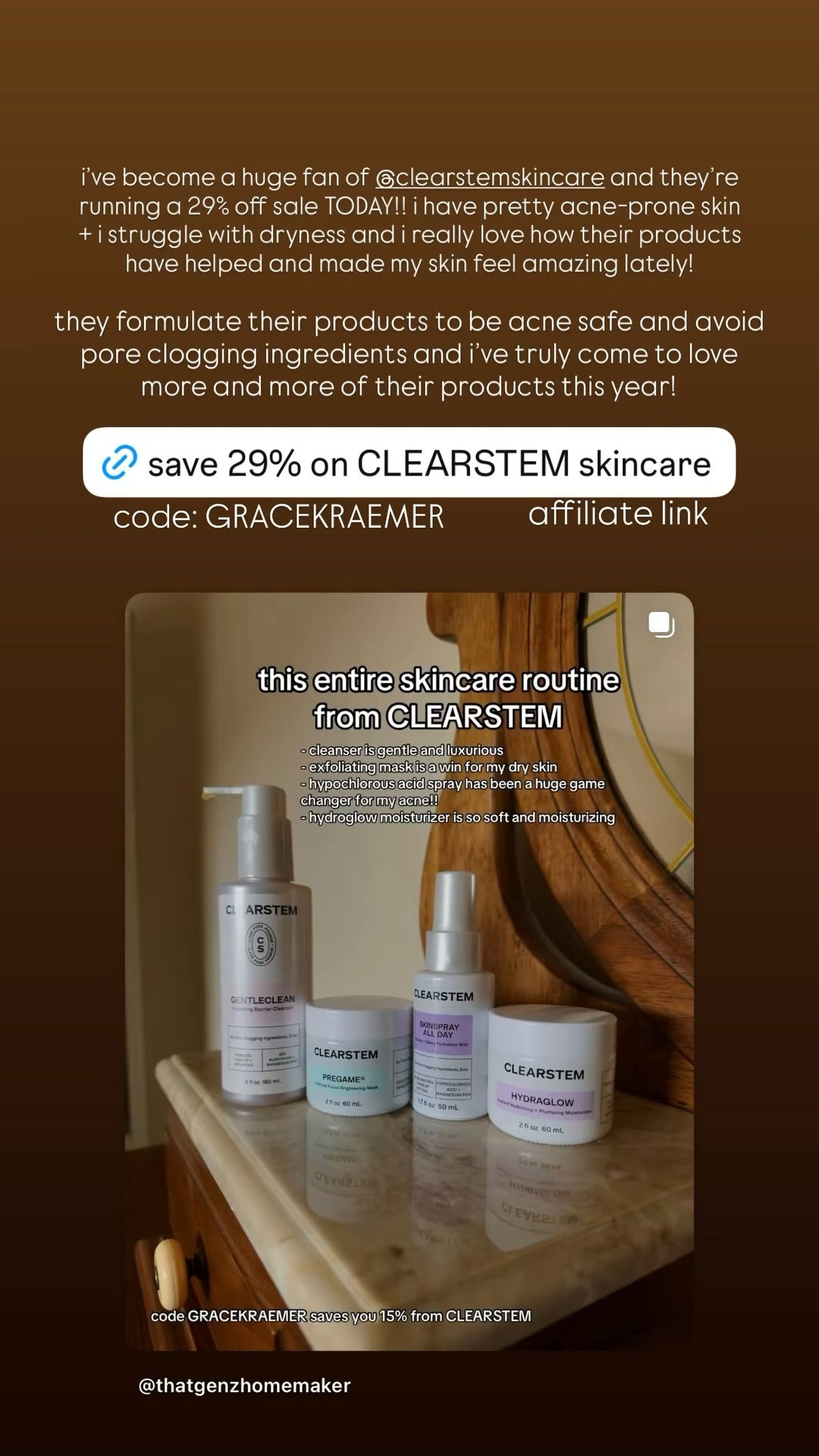 use code GRACEKRAEMER to save the most this black friday/cyber monday



#LTKBeauty #LTKCyberWeek #LTKSaleAlert