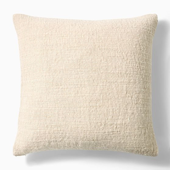 Cozy Woven Pillow Cover, 20x20, Sand | West Elm (US)