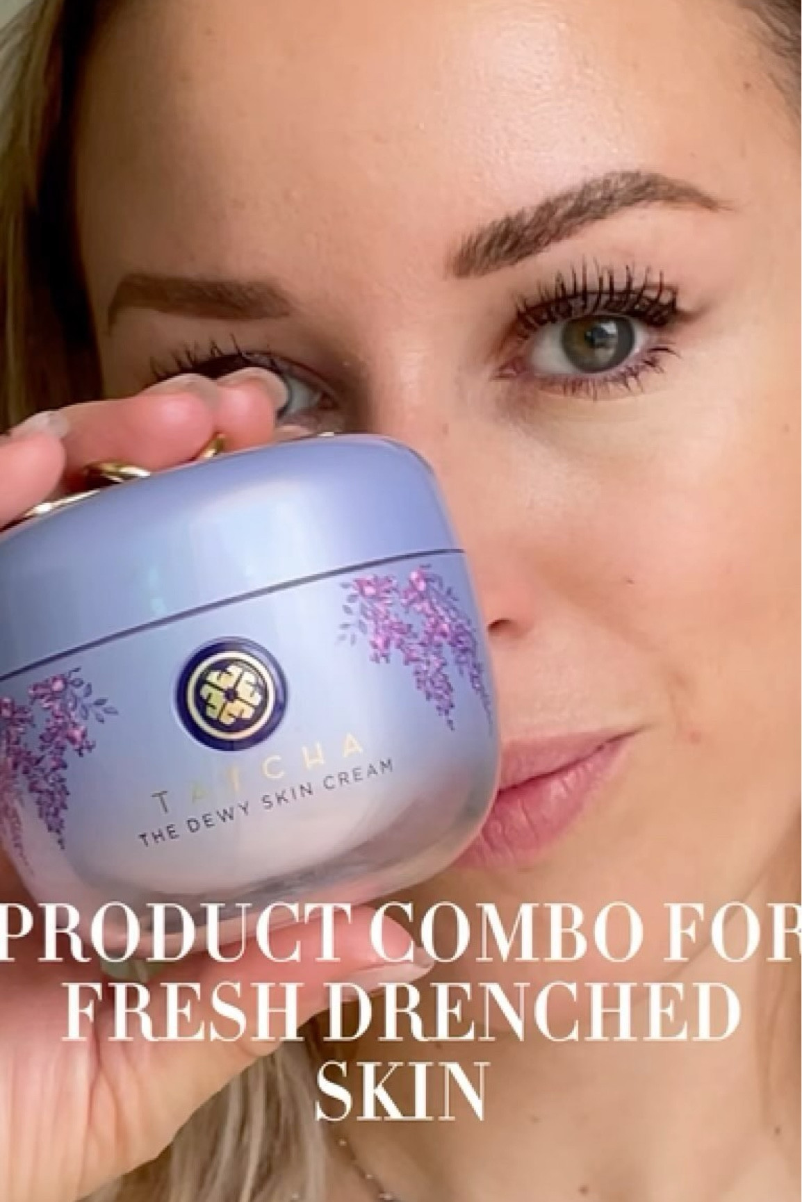 HOW TO GET GLOWY, FRESH, DRENCHED SKIN WITH THIS COMBO ✨

@TATCHA

The Silk Peony Melting Eye Cream
A cushiony, refreshening, plumping balm packed with antioxidants.  Ideal to prep the eye area for makeup application.

The Silk Serum Wrinkle-Smoothing Retinol Alternative
That Unlike vitamin A derivatives, causes no ramp-up time or sun sensitivity, but it actually calms any irritation.

The Dewy Skin Cream Plumping & Hydrating Moisturizer
A rich, plumping, hydrating cream with antioxidant-packed Japanese purple rice for a dewy, healthy glow.
Japanese Purple Rice: rich in anthocyanin, a strong antioxidant, it helps skin recover from and protect against stress, pollution, and UV damage for healthier-looking skin.

The Kissu Lip Mask - Must Have
With vitamins and omegas it repairs, nurtures and seals in moisture. This botanical oil is richer in oleic acid than olive oil. Instantly feels amazing. 

Luminous Dewy Skin Mist - Unique Dewy Finish
A super fine spray moisturizer for a boost of soothing hydration and a luminous complexion with its 20 percent botanical oils and humectants. 

The Indigo Cleansing Balm Moisturizing Makeup Remover
A gentle cleansing balm that melts away makeup, dirt, and excess oil while restoring moisture. Soothing sensitive skin.

#hydratedskin #drenchedskin #dewyskin #dewymakeup #plumplips #plumpskin #freshskin #vcmakeup #skincare #tatcha

#LTKStyleTip #LTKBeauty #LTKVideo
