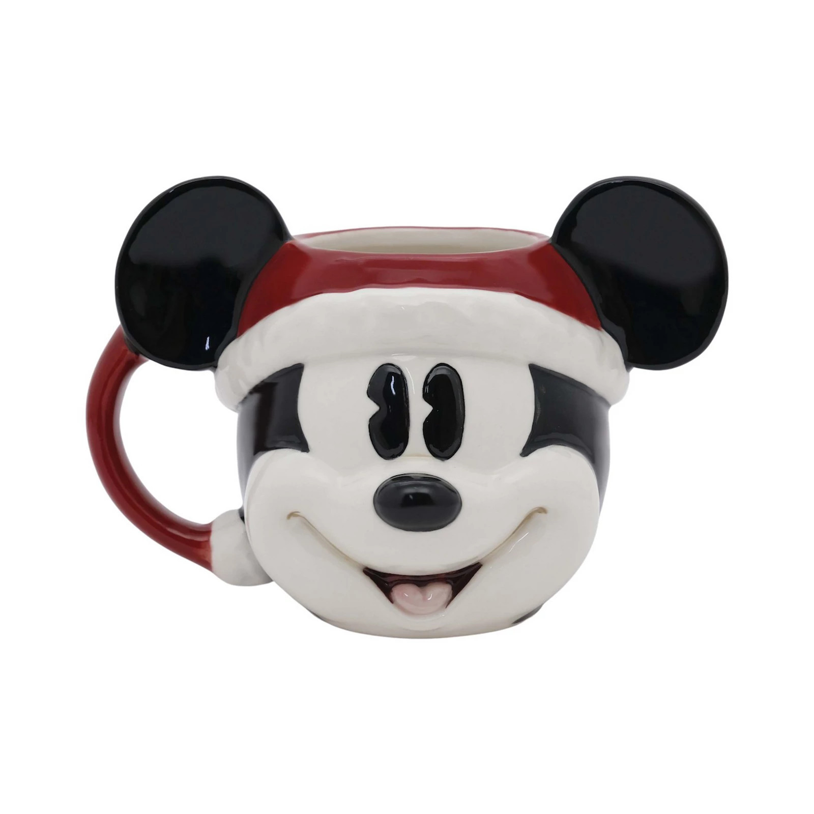 St. Nicholas Square® Disney Mickey Santa Figural Coffee Mug, Red | Kohl's