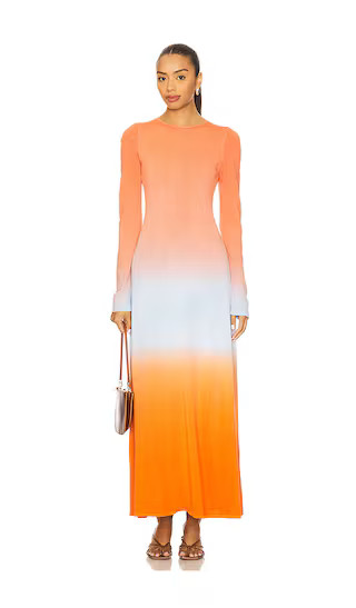 The Dora Dress in Ombre Peachy Keen | Revolve Clothing (Global)