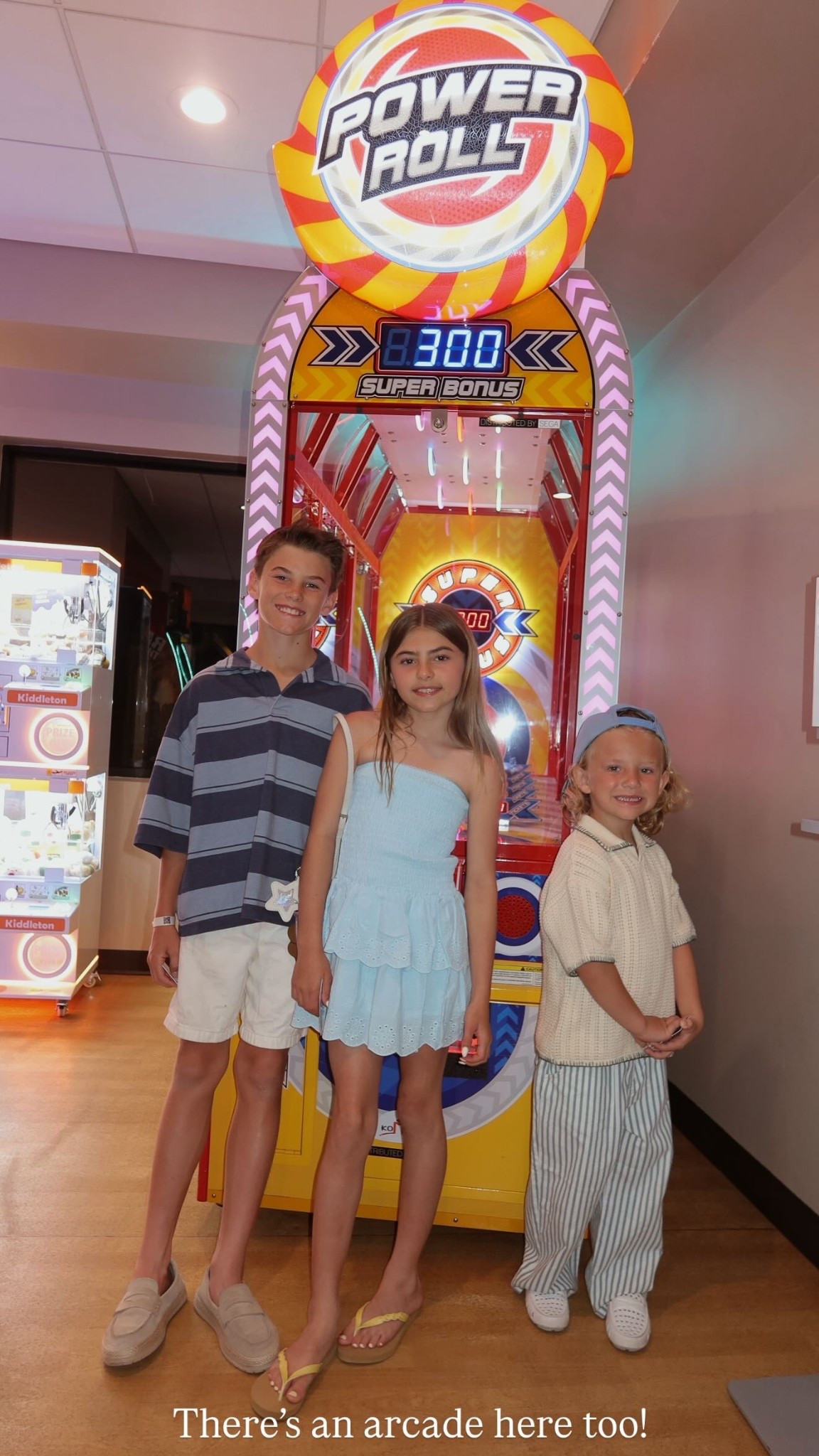 There’s an arcade here too!